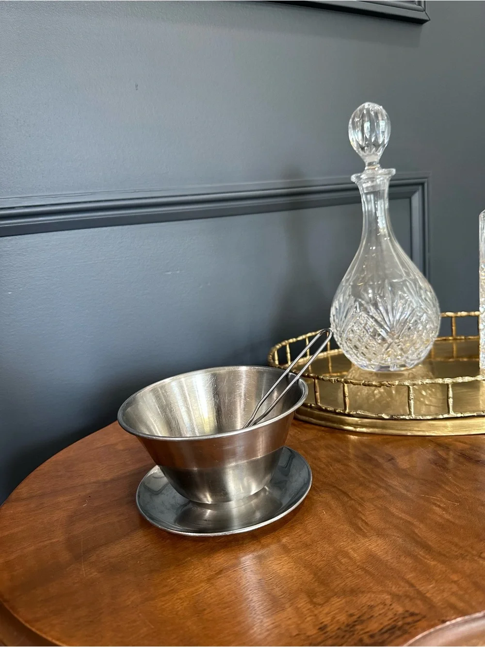 Leonard Stainless Steel with matching spoon Made in Korea